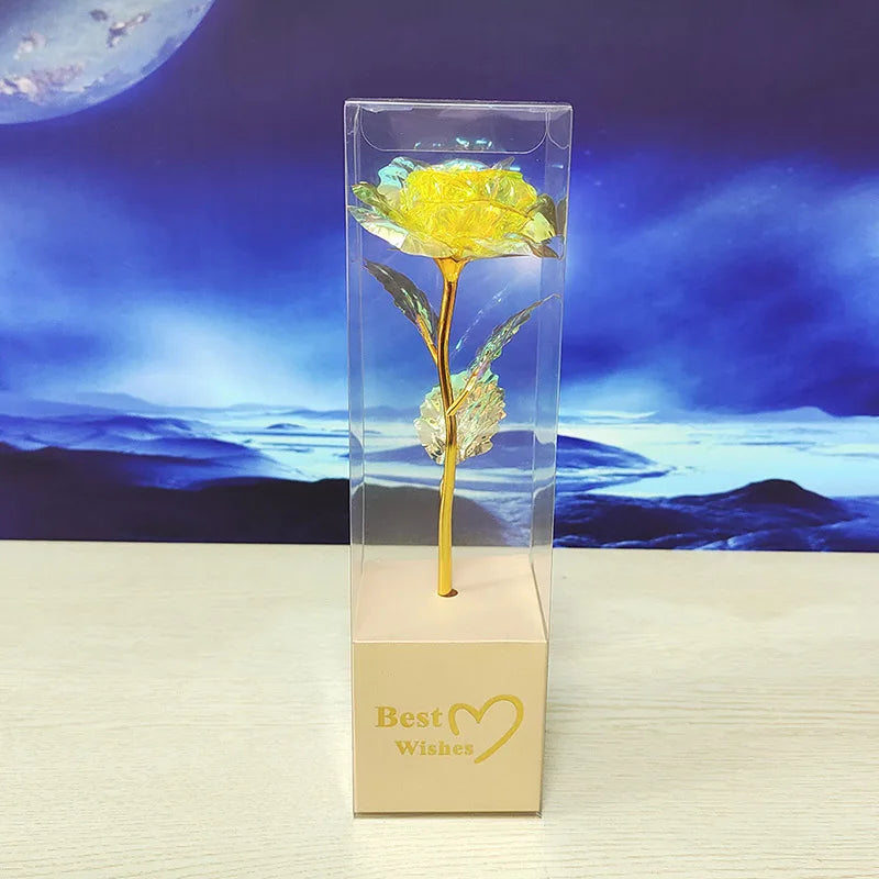 24K Gold plated Rose