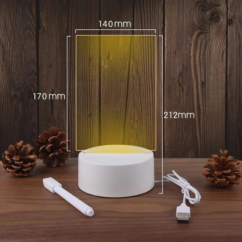 LED Night Light Erasable