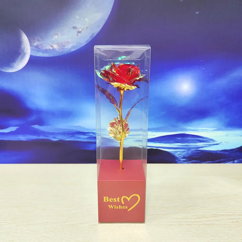 24K Gold plated Rose