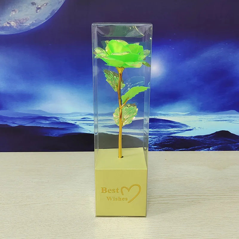 24K Gold plated Rose