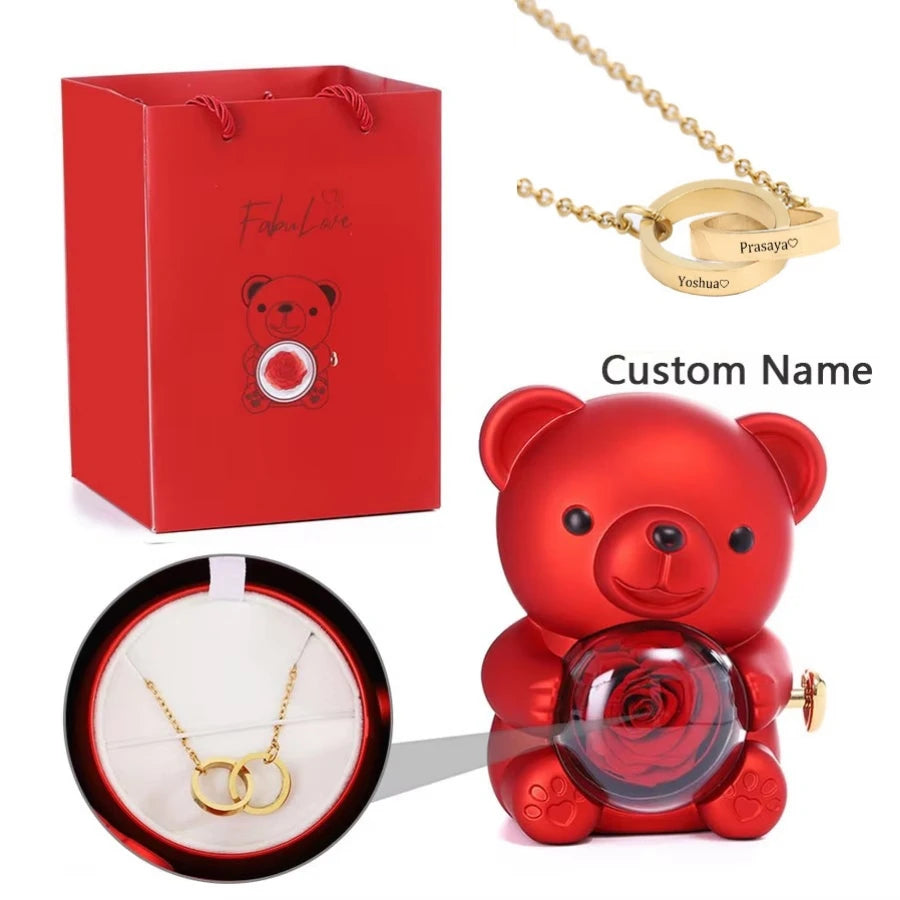 Teddy Bear with Necklace