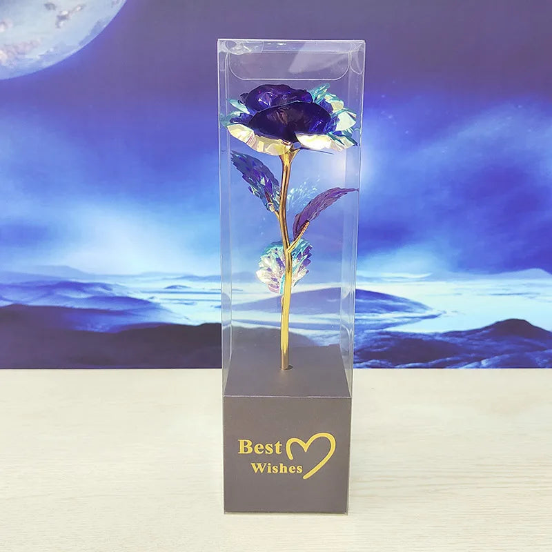 24K Gold plated Rose