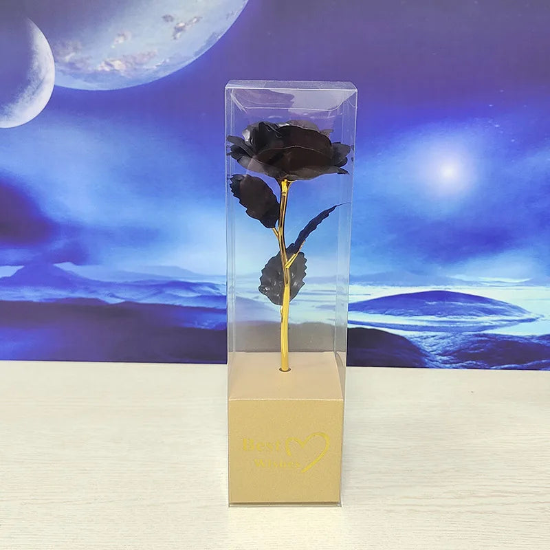 24K Gold plated Rose