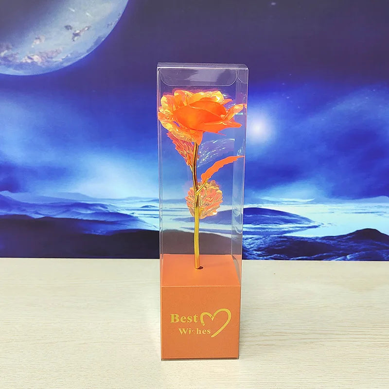 24K Gold plated Rose