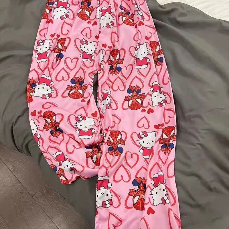 Spider Man Pyjama Couple Pants