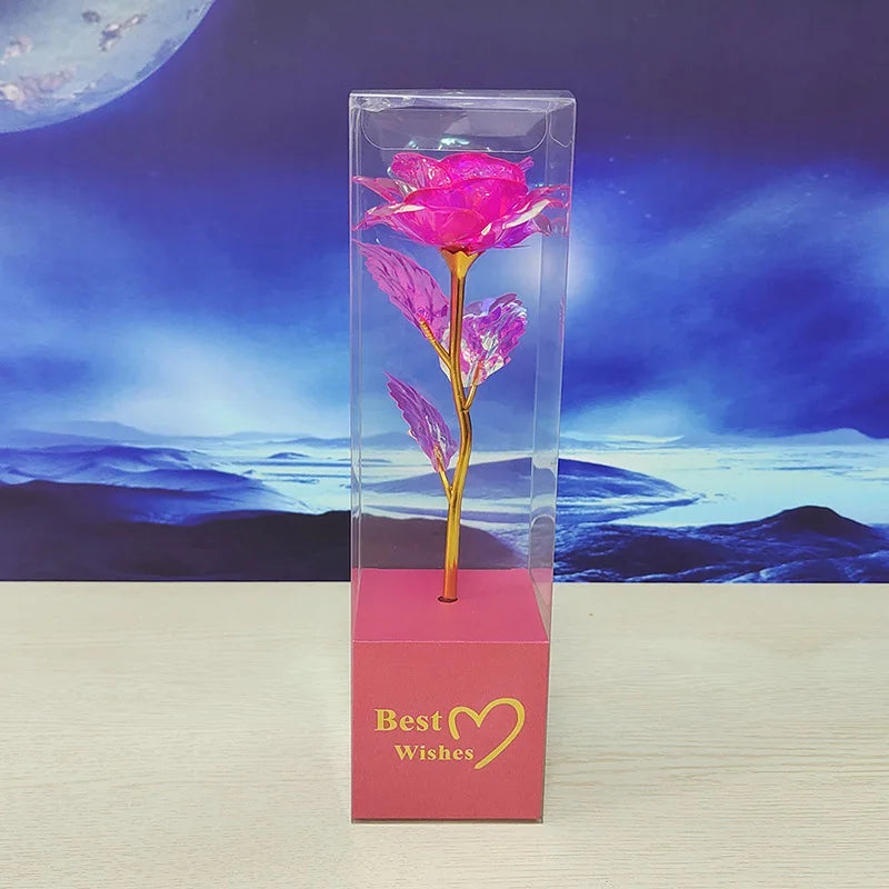 24K Gold plated Rose